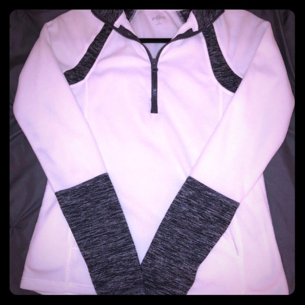 SO XS half zip fleece pullover